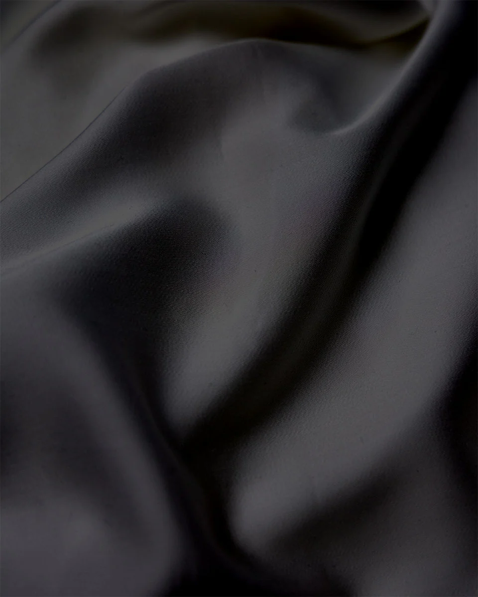 Silky Bamboo Duvet Cover, Gitzwart - Image 7