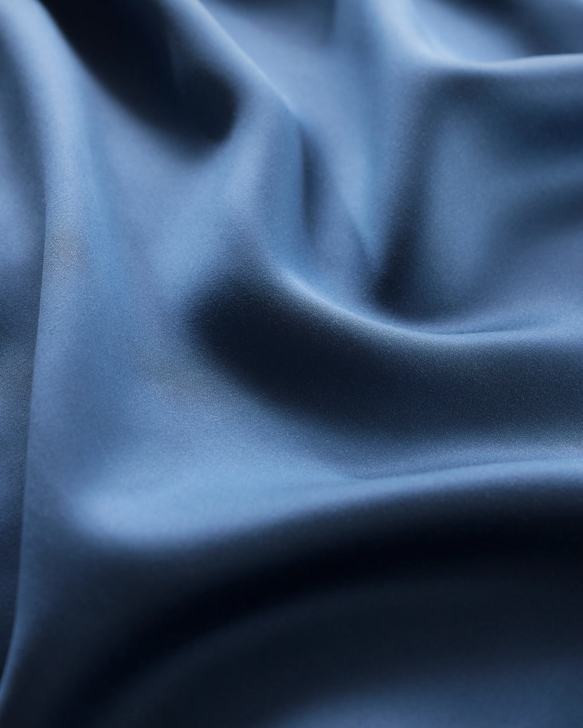 Silky Bamboo Flat Sheet, Middernachtblauw - Image 6