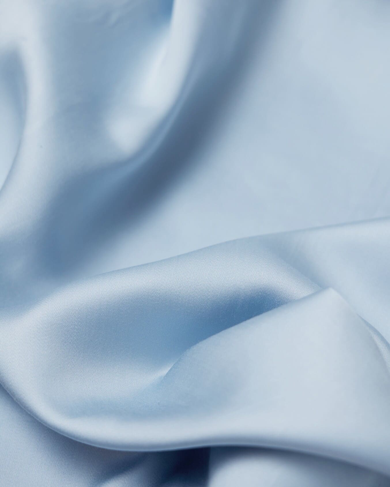Silky Bamboo Flat Sheet, Helder blauw - Image 3